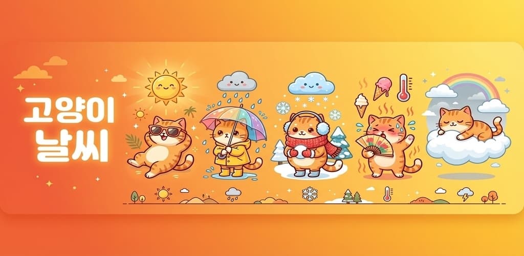 날씨다냥 대표 이미지
